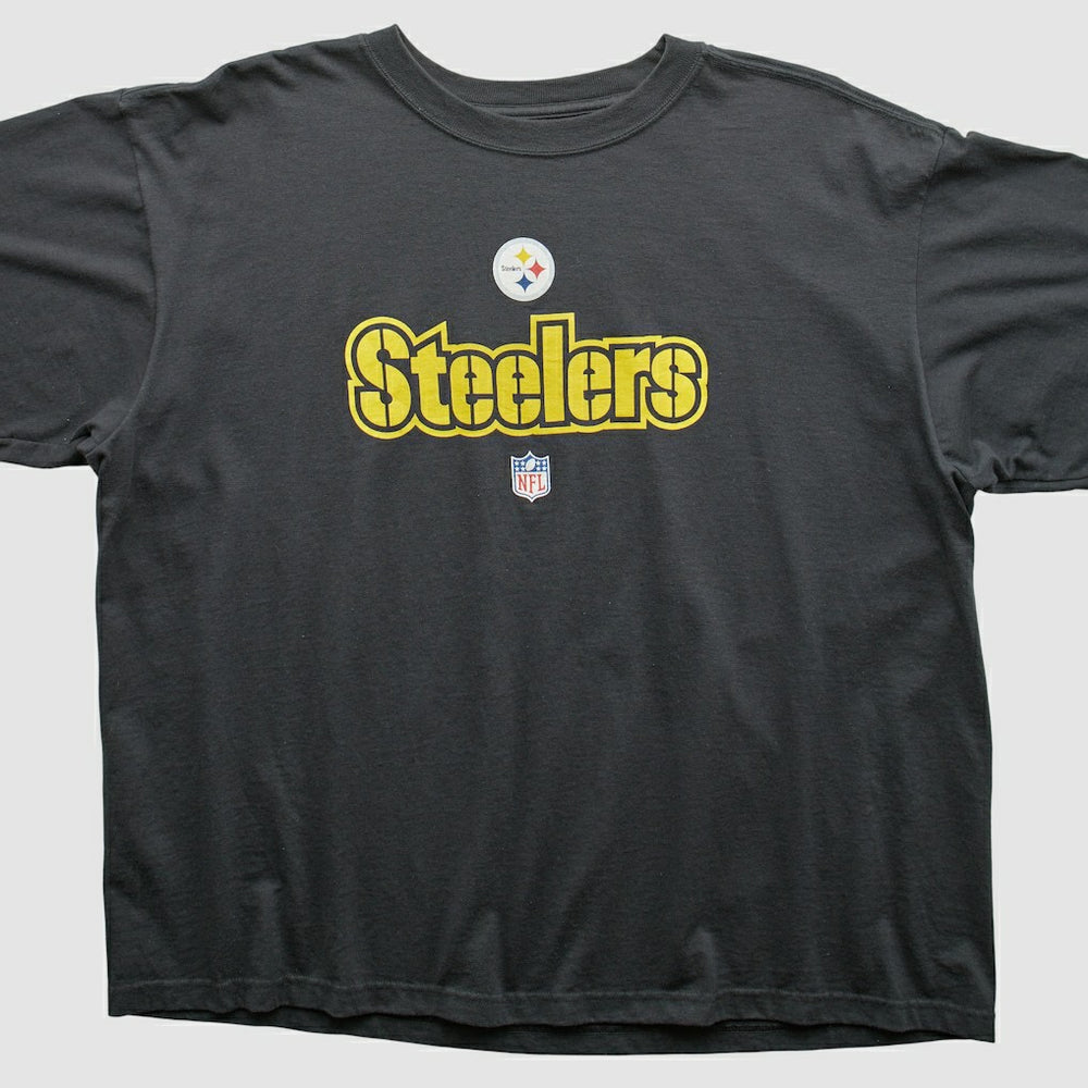 Pittsburgh Steelers 2000s T-Shirt Black Vintage | Fanatics