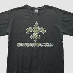 New Orleans Saints Delta 2000s T-Shirt Black Vintage | Fanatics