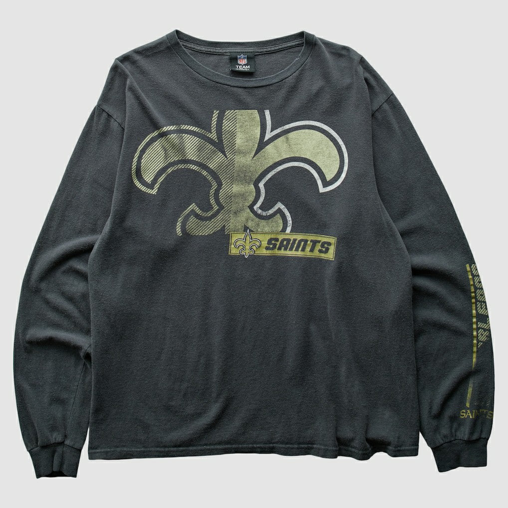 New Orleans Saints NFL 2010s T-Shirt Black Vintage | Fanatics