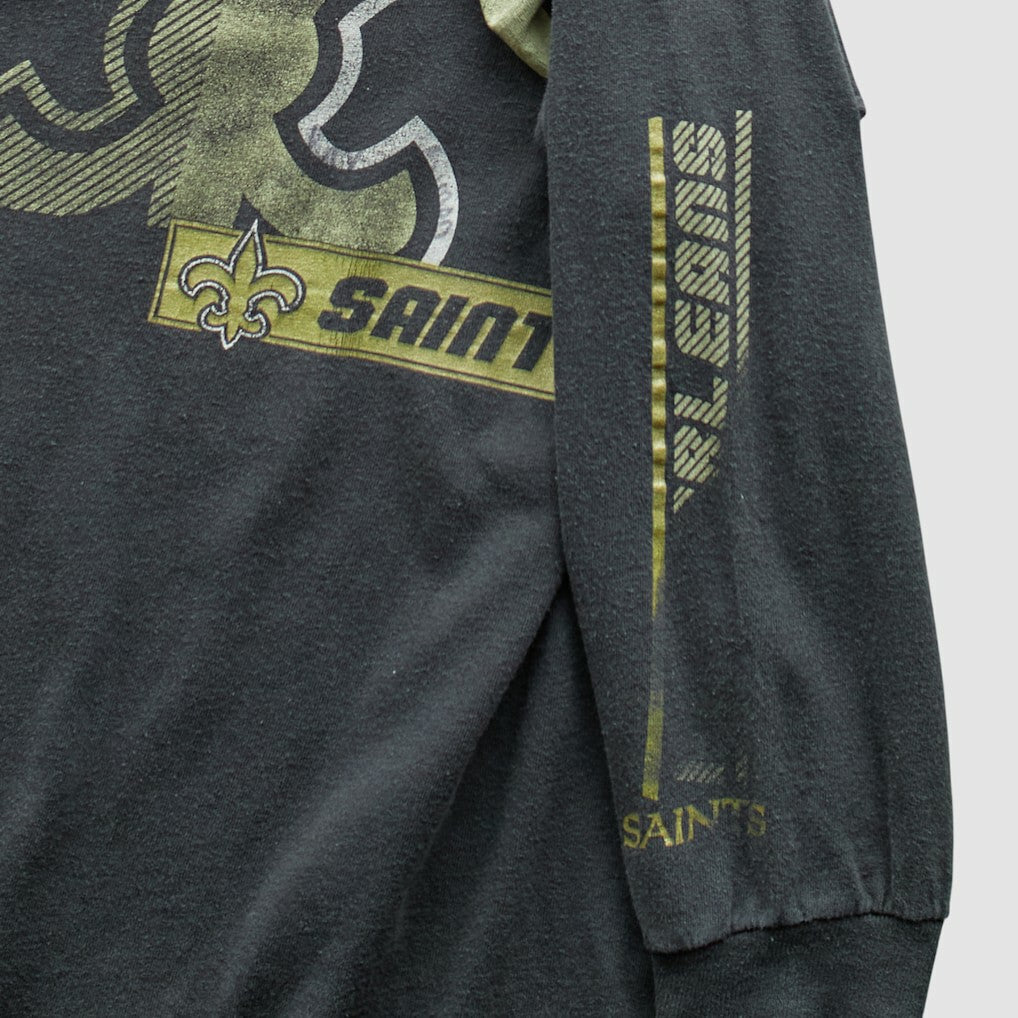 New Orleans Saints NFL 2010s T-Shirt Black Vintage | Fanatics