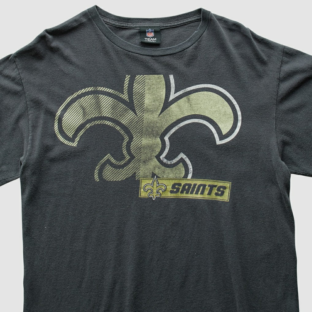 New Orleans Saints NFL 2010s T-Shirt Black Vintage | Fanatics