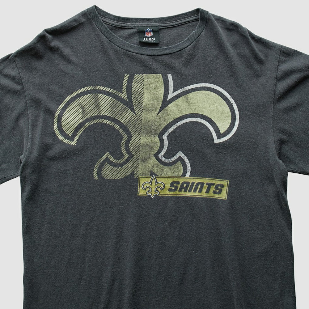 New Orleans Saints NFL 2010s T-Shirt Black Vintage | Fanatics