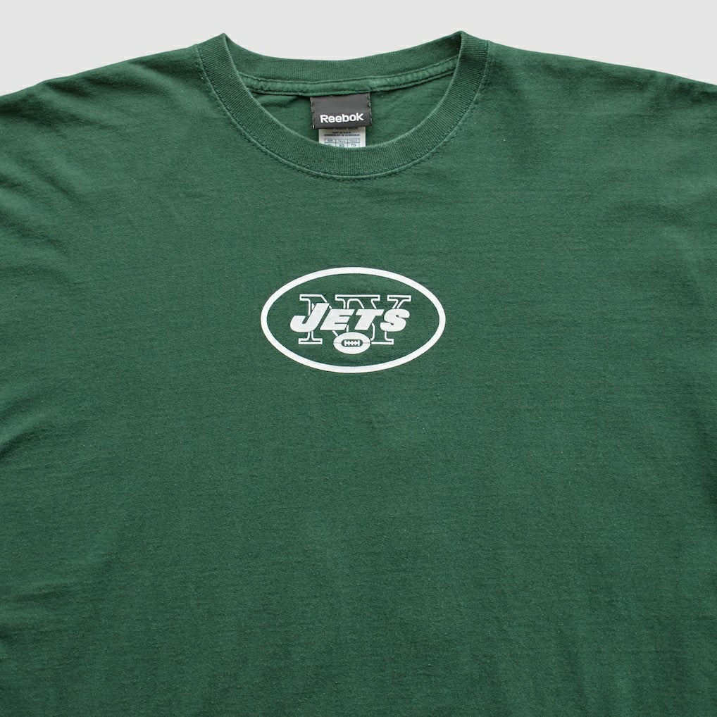 New York Jets Reebok 2009 T-Shirt Green Vintage | Fanatics