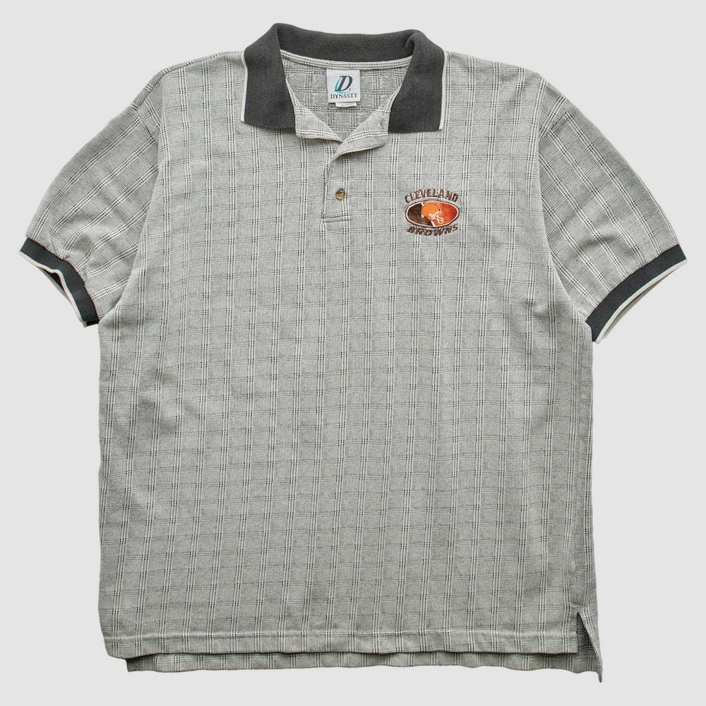 Cleveland Browns Dynasty 2000s Polo Gray Vintage | Fanatics