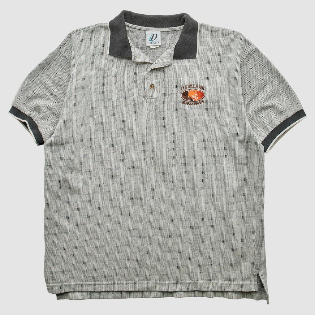 Cleveland Browns Dynasty 2000s Polo Gray Vintage | Fanatics