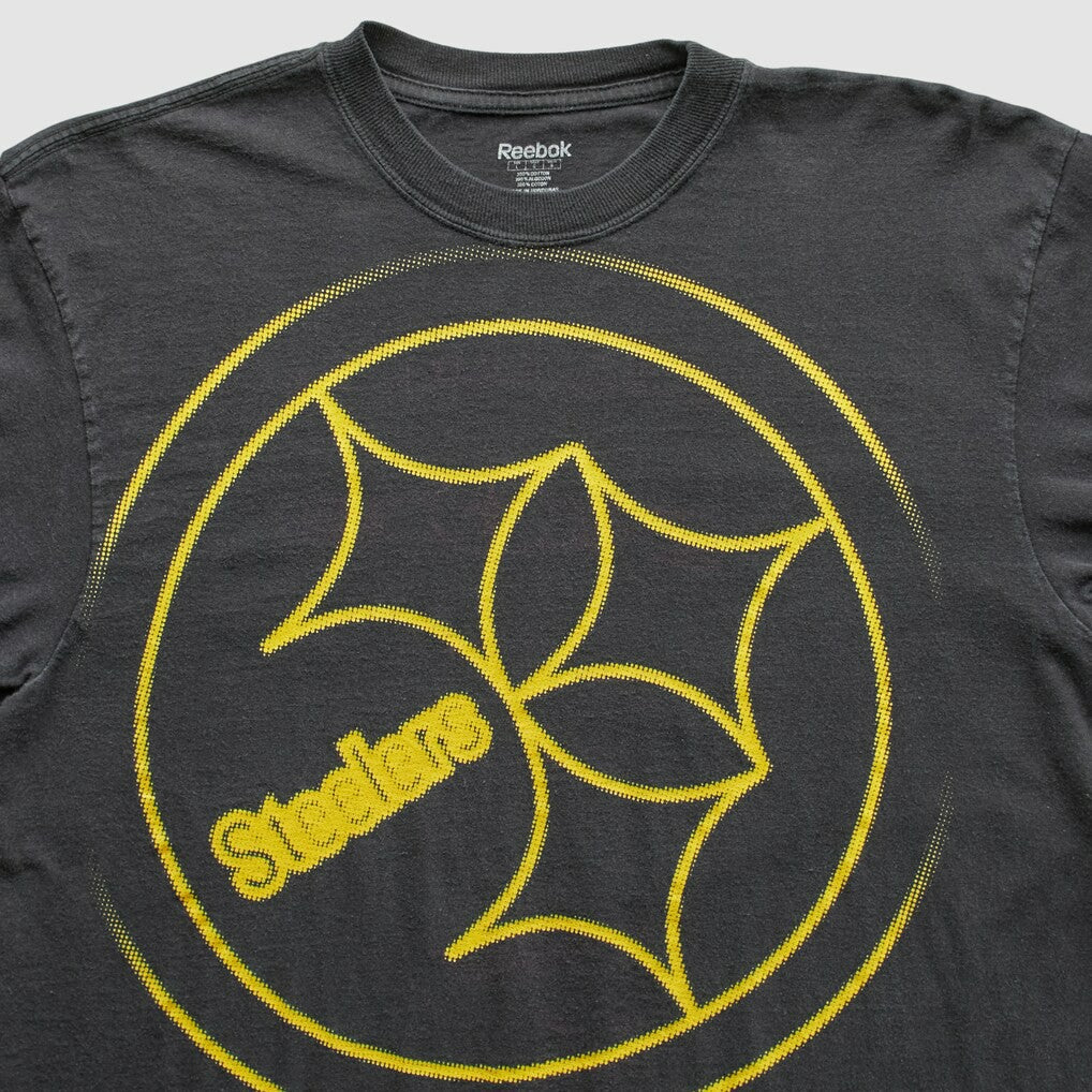 Pittsburgh Steelers Reebok 2000s T-Shirt Black Vintage | Fanatics