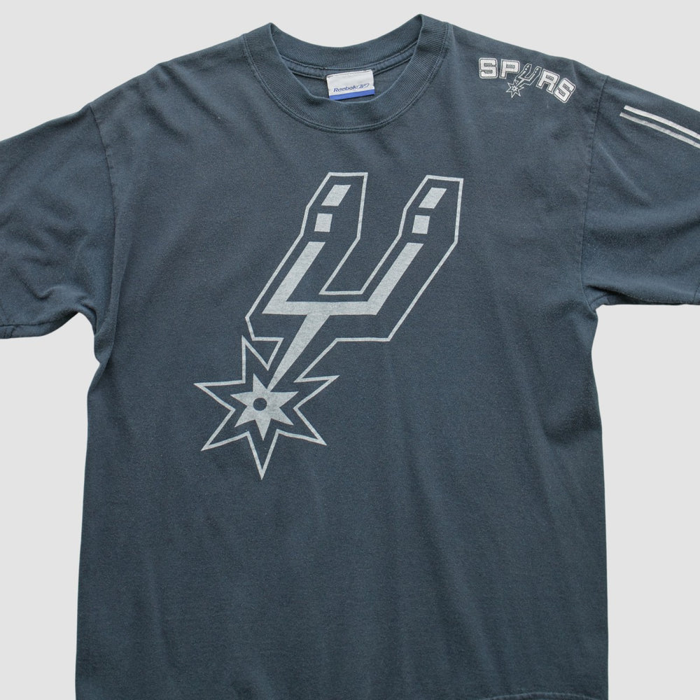 San Antonio Spurs Reebok 2000s T-Shirt Blue Vintage - NBA