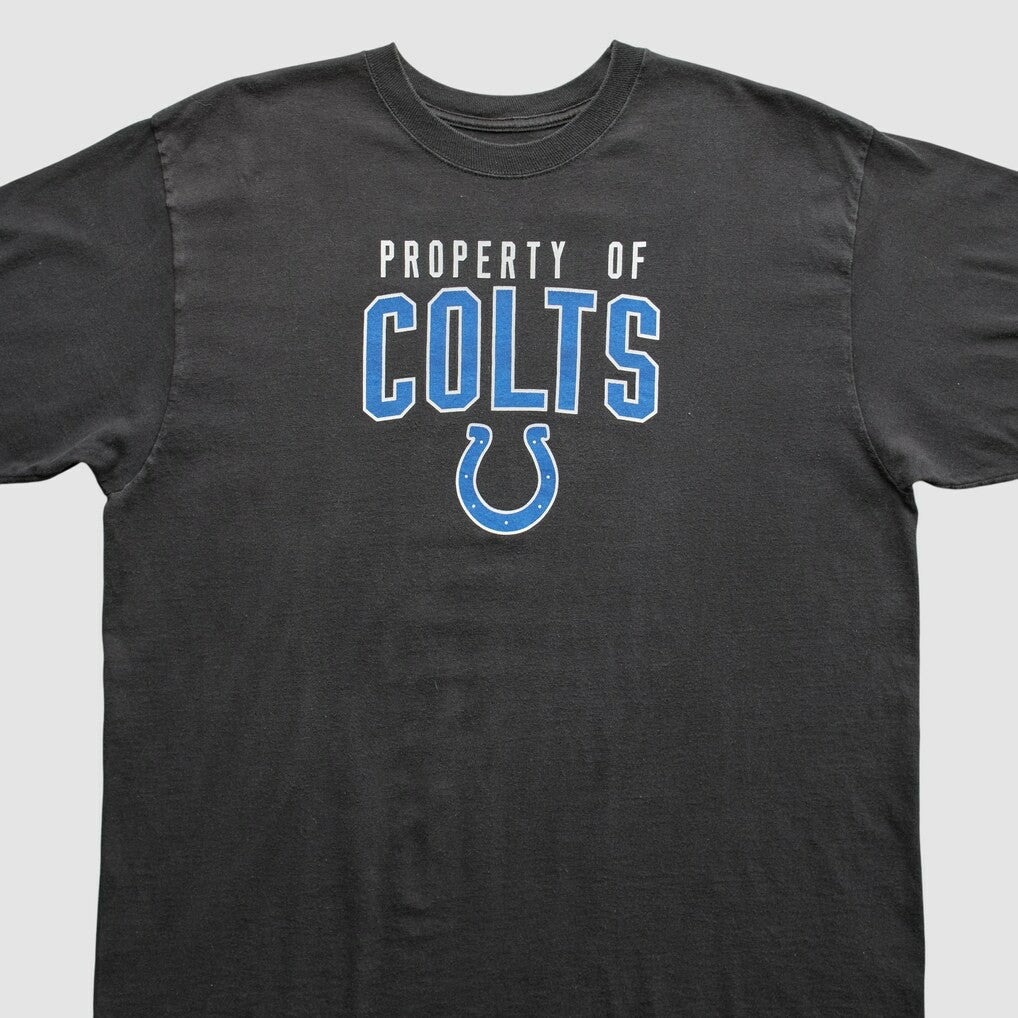 Indianapolis Colts Reebok 2000s T-Shirt Black Vintage | Fanatics