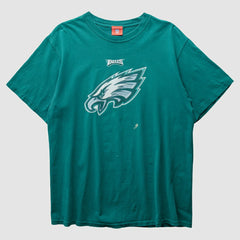 Philadelphia Eagles NFL 2000s T-Shirt Green Vintage | Fanatics