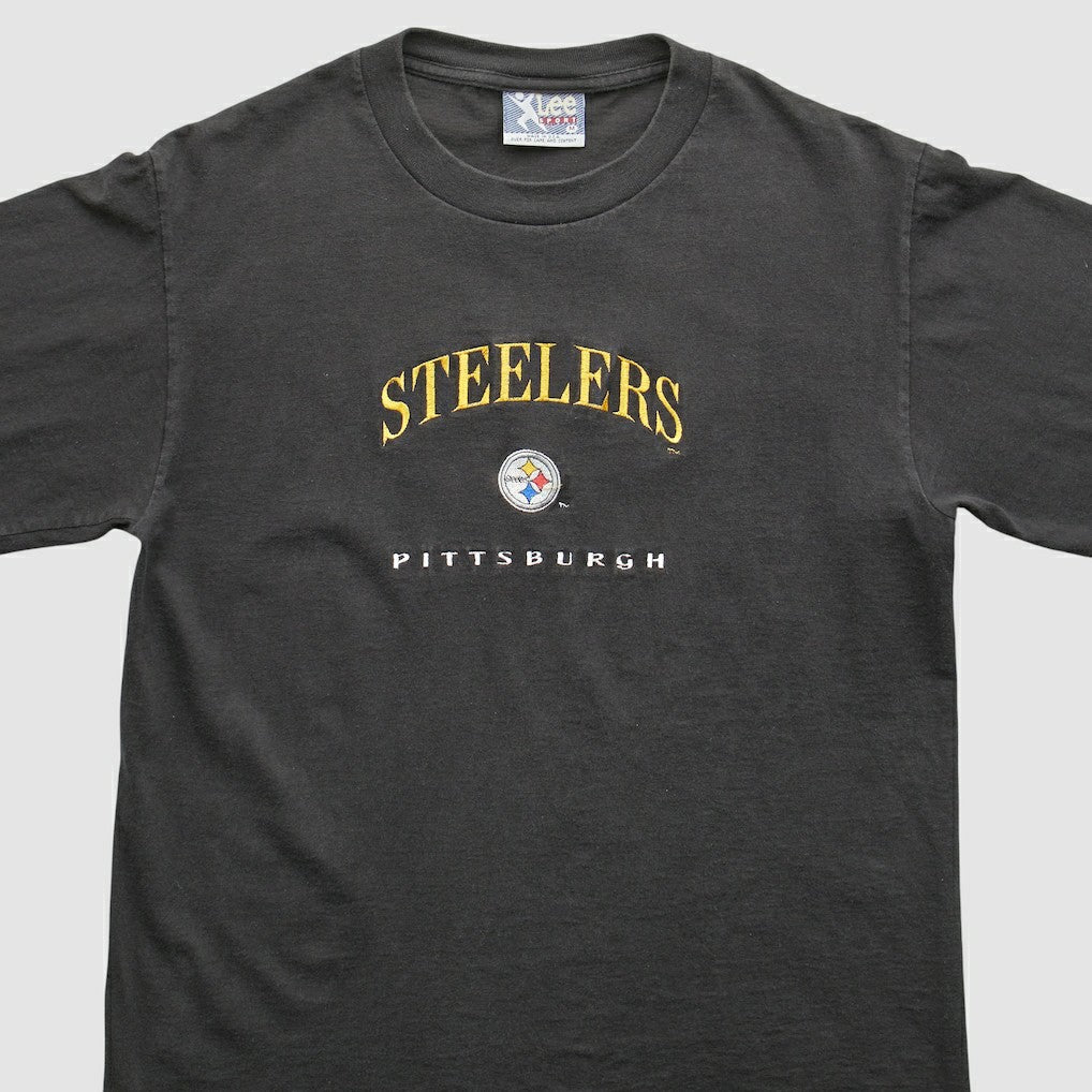 Pittsburgh Steelers Lee Apparel 90s T-Shirt Black Vintage | Fanatics