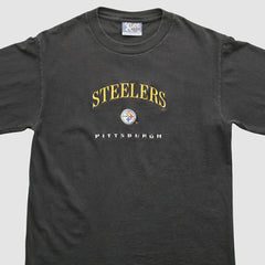 Pittsburgh Steelers Lee Apparel 90s T-Shirt Black Vintage | Fanatics