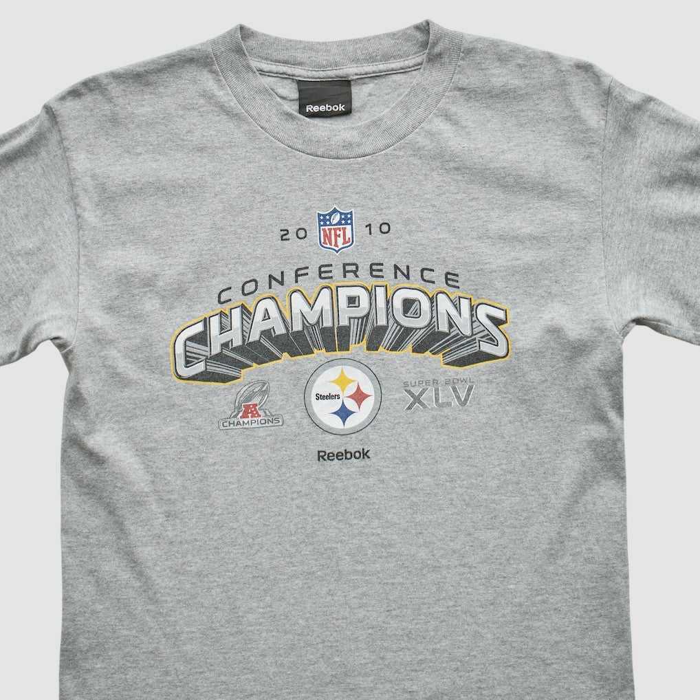 Pittsburgh Steelers Reebok 2010 Sweatshirt Gray Vintage | Fanatics