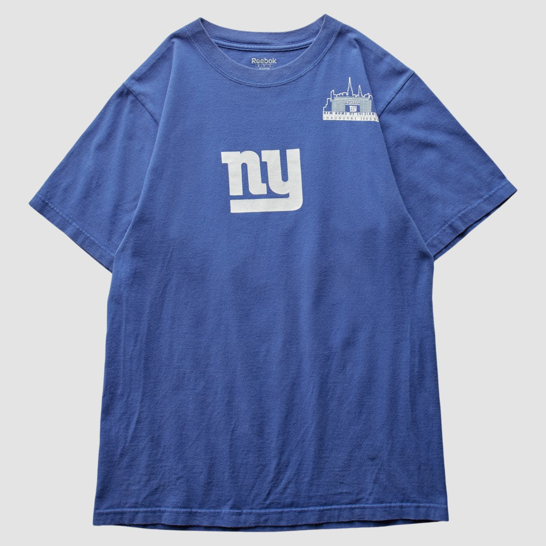 New York Giants Reebok 2010 T-Shirt Blue Vintage | Fanatics
