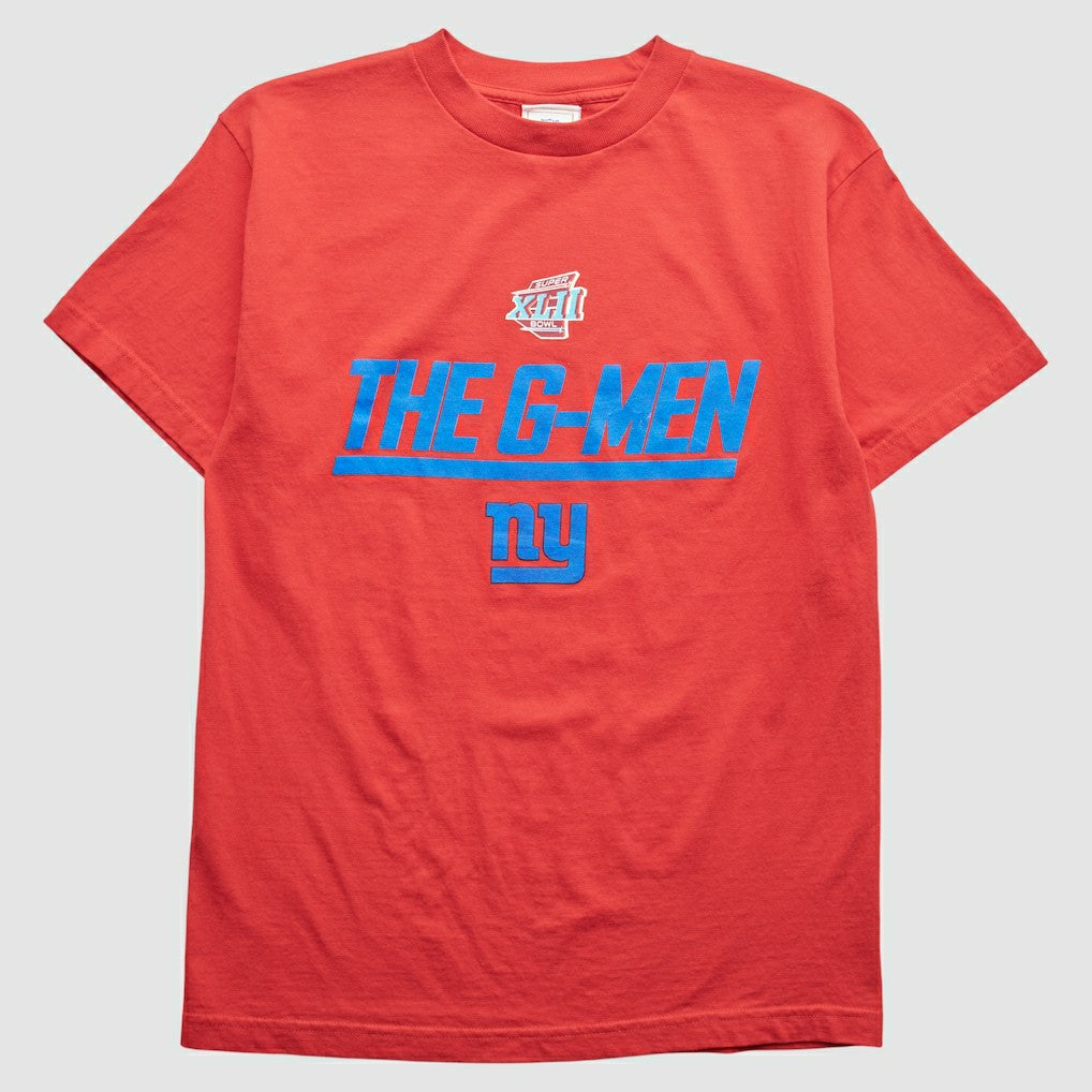 New York Giants NFL 2000s T-Shirt Red Vintage | Fanatics