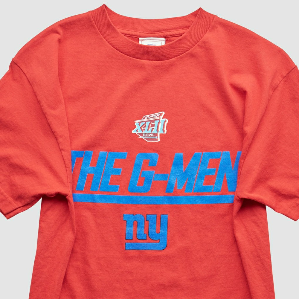 New York Giants NFL 2000s T-Shirt Red Vintage | Fanatics