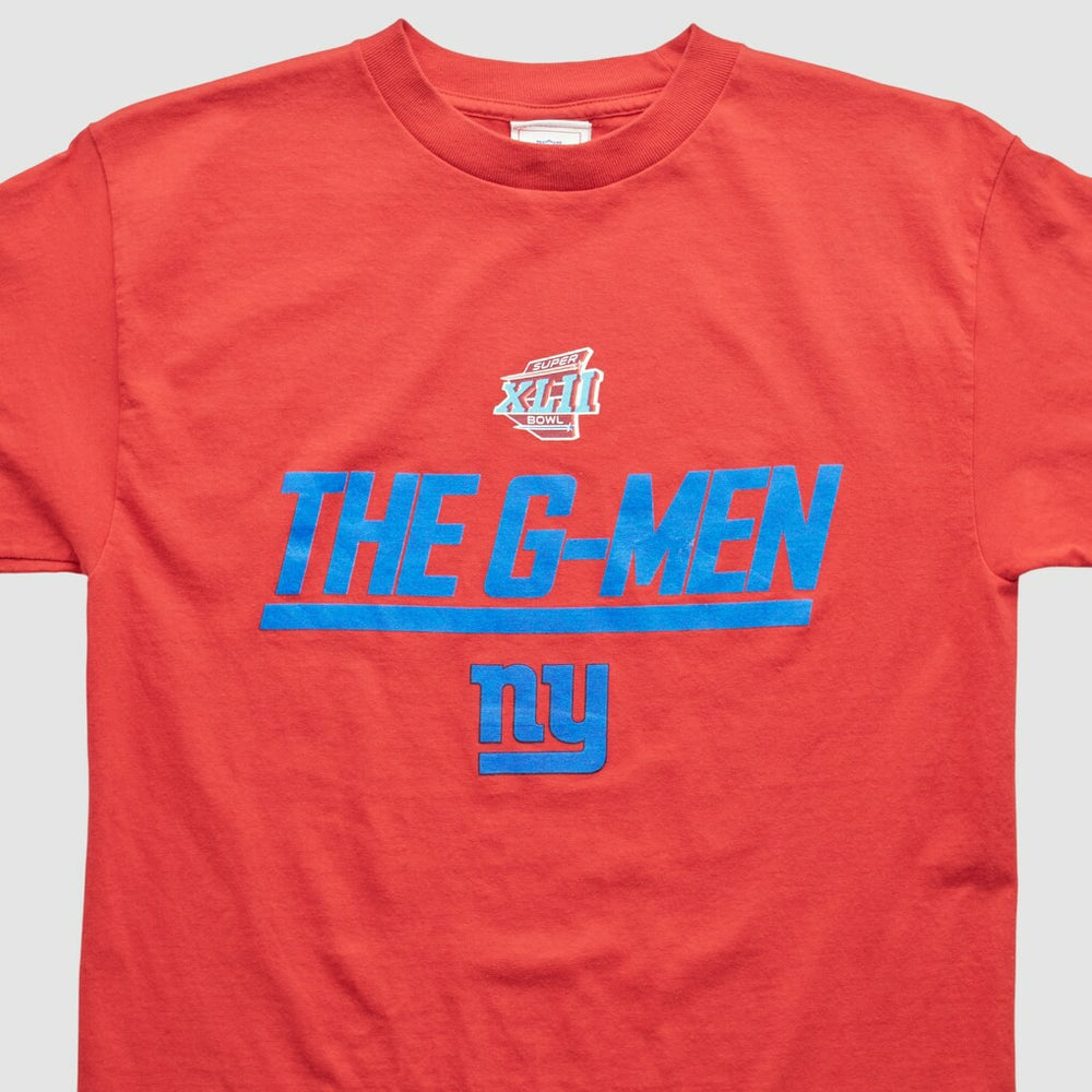 New York Giants NFL 2000s T-Shirt Red Vintage | Fanatics