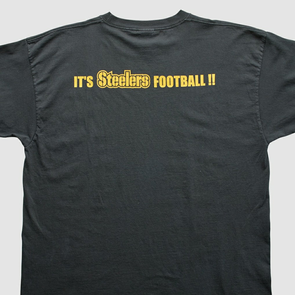Pittsburgh Steelers Reebok 2000s T-Shirt Black Vintage | Fanatics