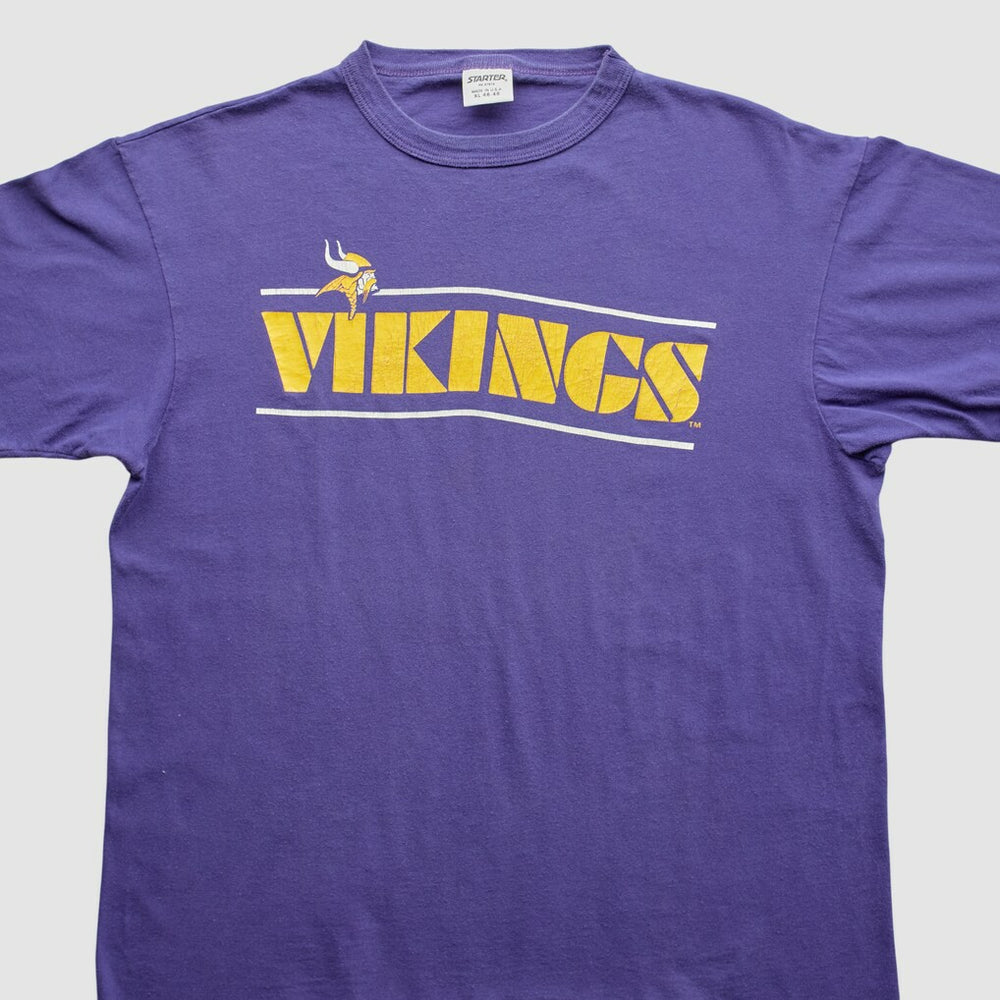 Minnesota Vikings Starter 90s T-Shirt Purple Vintage | Fanatics