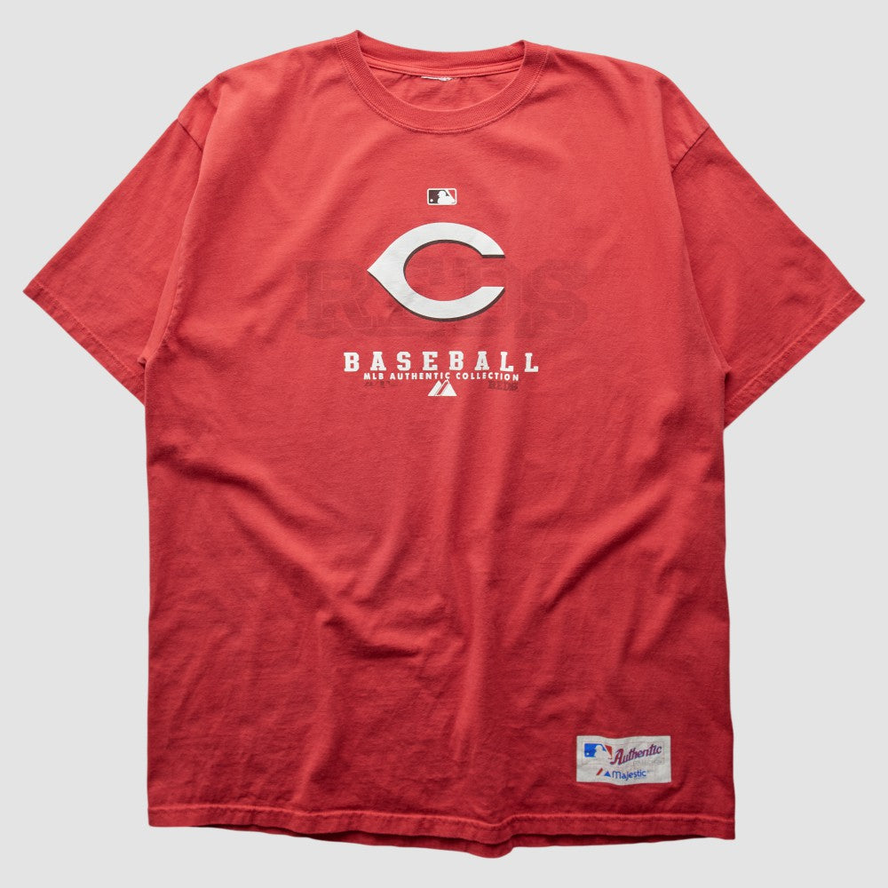 Cincinnati Reds Majestic 2000s T-Shirt - MLB