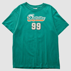 Miami Dolphins 2000s T-Shirt Green Vintage | Fanatics