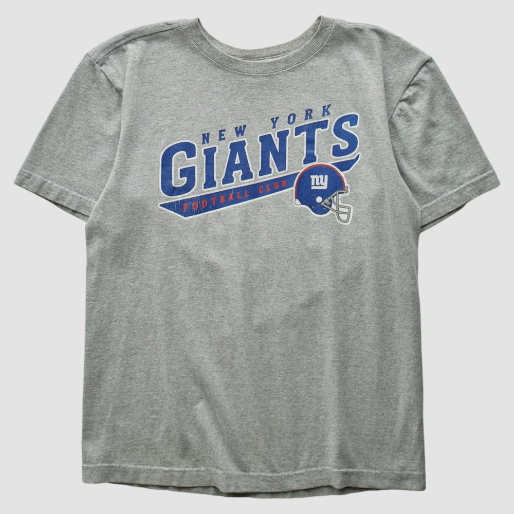 New York Giants 2000s T-Shirt Gray Vintage | Fanatics