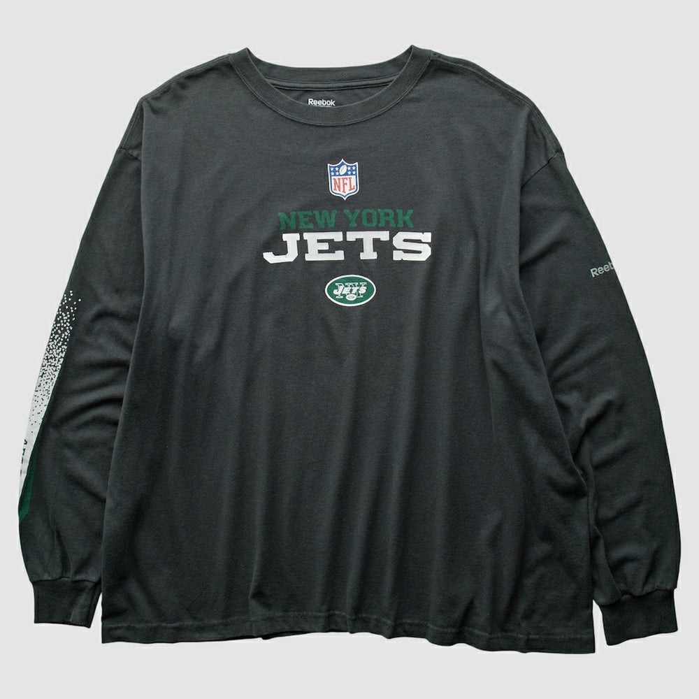 New York Jets Reebok 2000s T-Shirt Black Vintage | Fanatics