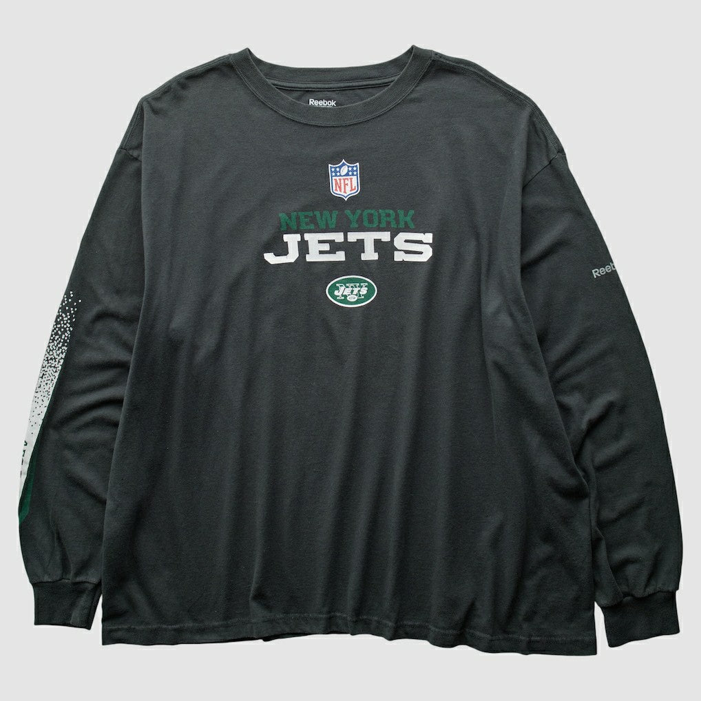 New York Jets Reebok 2000s T-Shirt Black Vintage | Fanatics