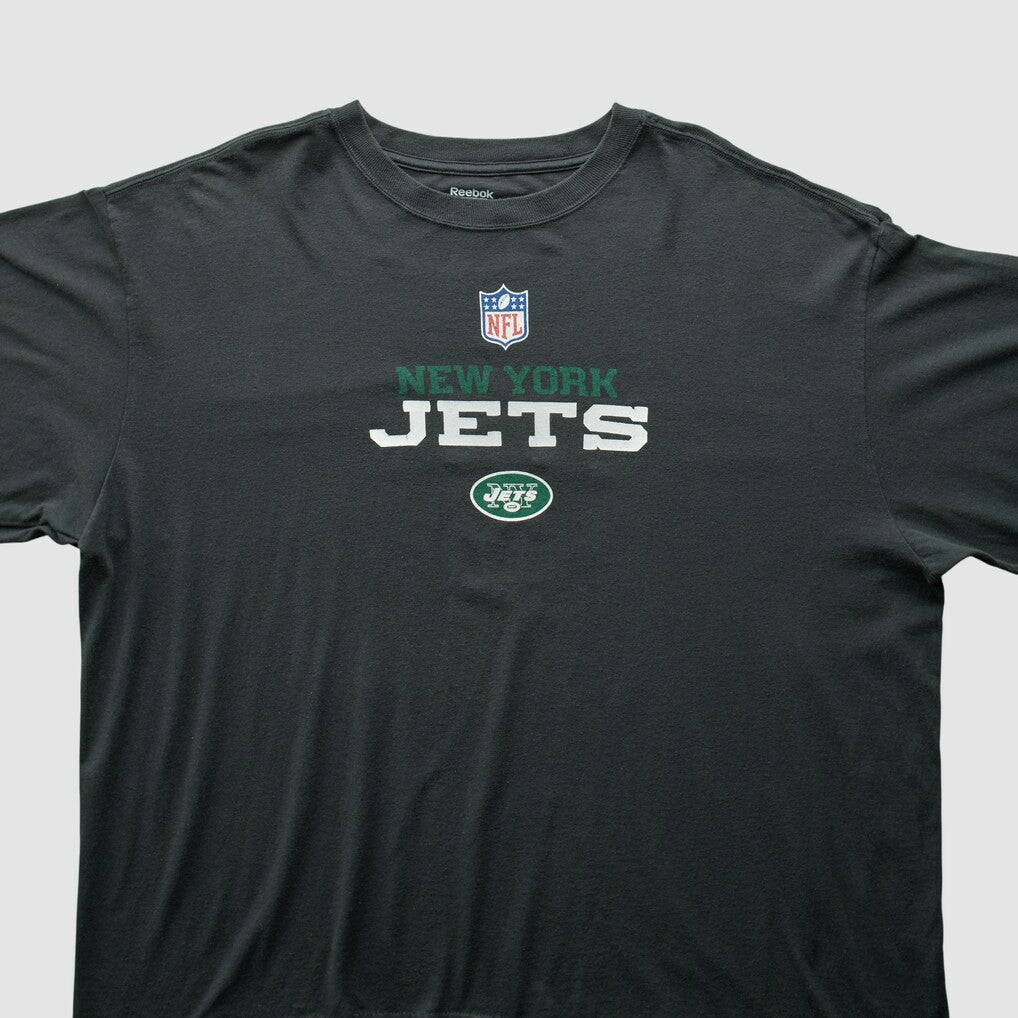 New York Jets Reebok 2000s T-Shirt Black Vintage | Fanatics