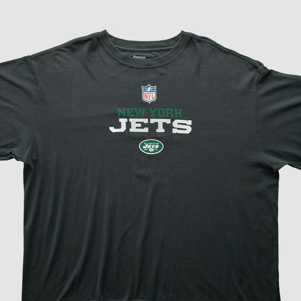 New York Jets Reebok 2000s T-Shirt Black Vintage | Fanatics