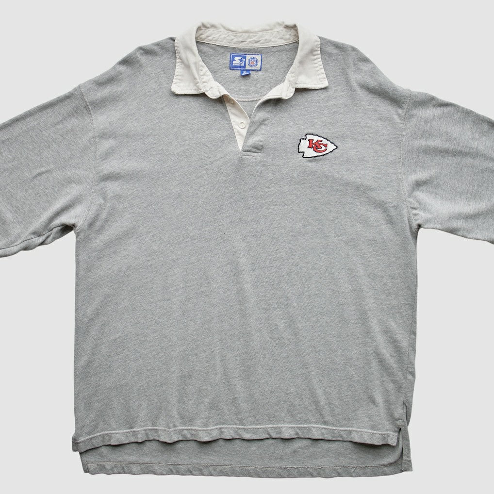 Kansas City Chiefs Starter 90s Sweatshirt Gray Vintage | Fanatics