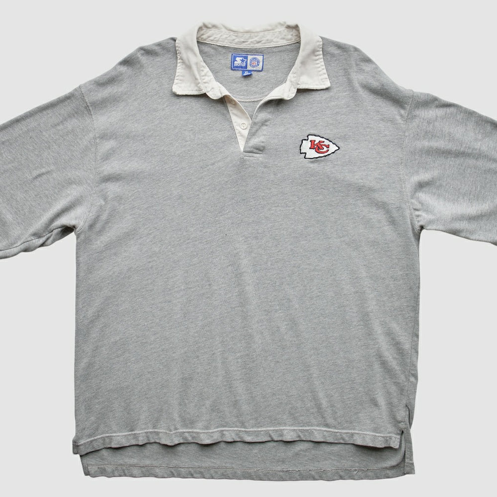Kansas City Chiefs Starter 90s Sweatshirt Gray Vintage | Fanatics