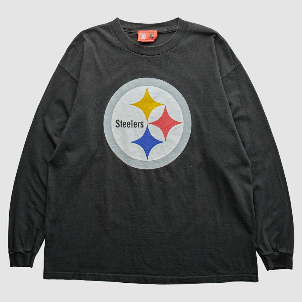 Pittsburgh Steelers NFL 2000s T-Shirt Black Vintage | Fanatics