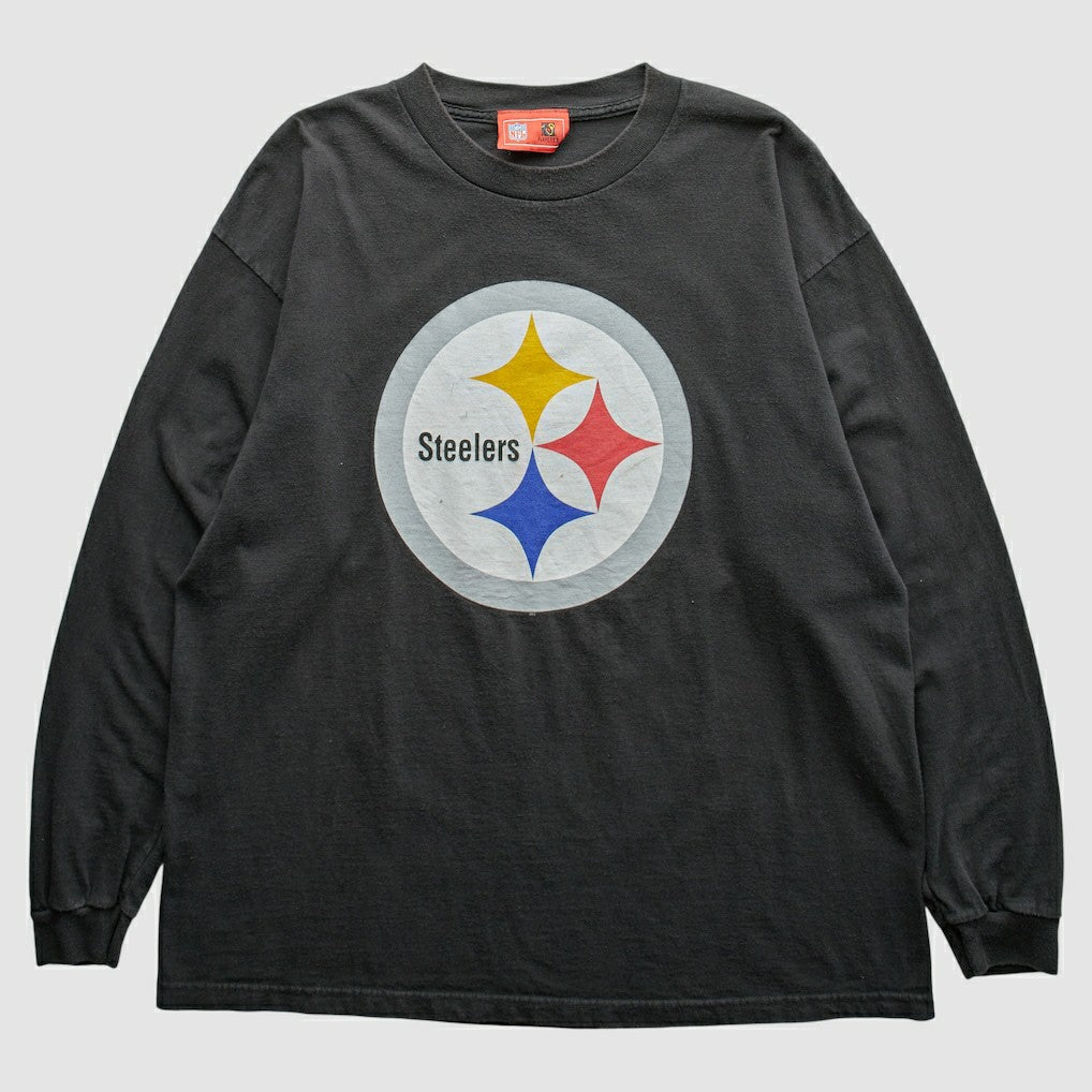 Pittsburgh Steelers NFL 2000s T-Shirt Black Vintage | Fanatics