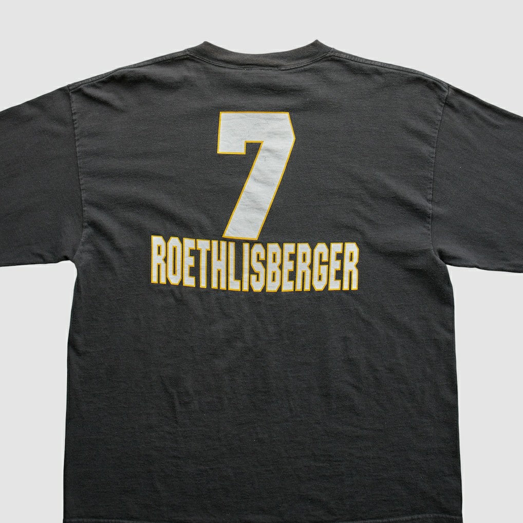 Pittsburgh Steelers NFL 2000s T-Shirt Black Vintage | Fanatics