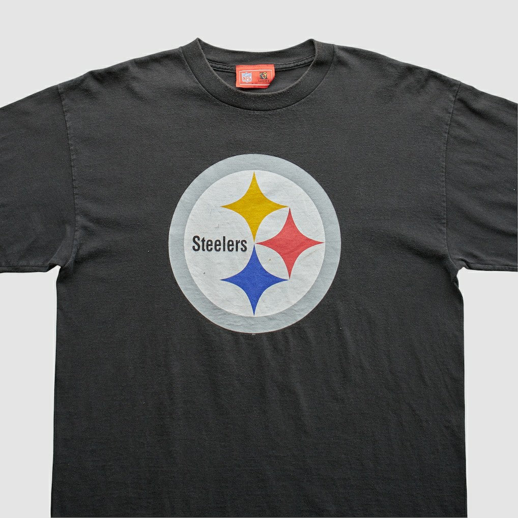 Pittsburgh Steelers NFL 2000s T-Shirt Black Vintage | Fanatics
