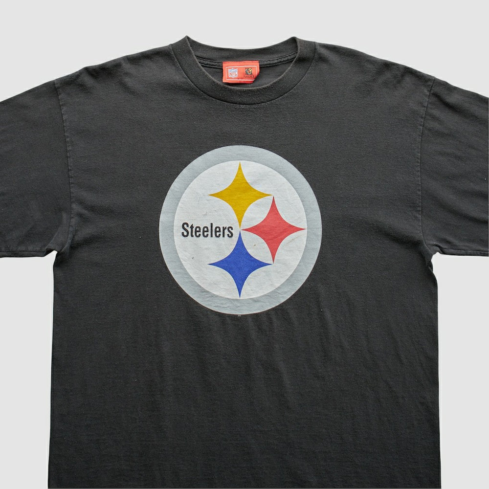 Pittsburgh Steelers NFL 2000s T-Shirt Black Vintage | Fanatics