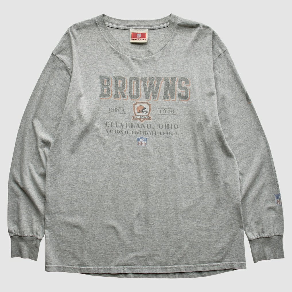 Cleveland Browns NFL Originals 2000s T-Shirt Gray Vintage | Fanatics