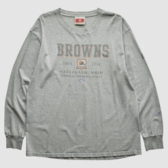 Cleveland Browns NFL Originals 2000s T-Shirt Gray Vintage | Fanatics