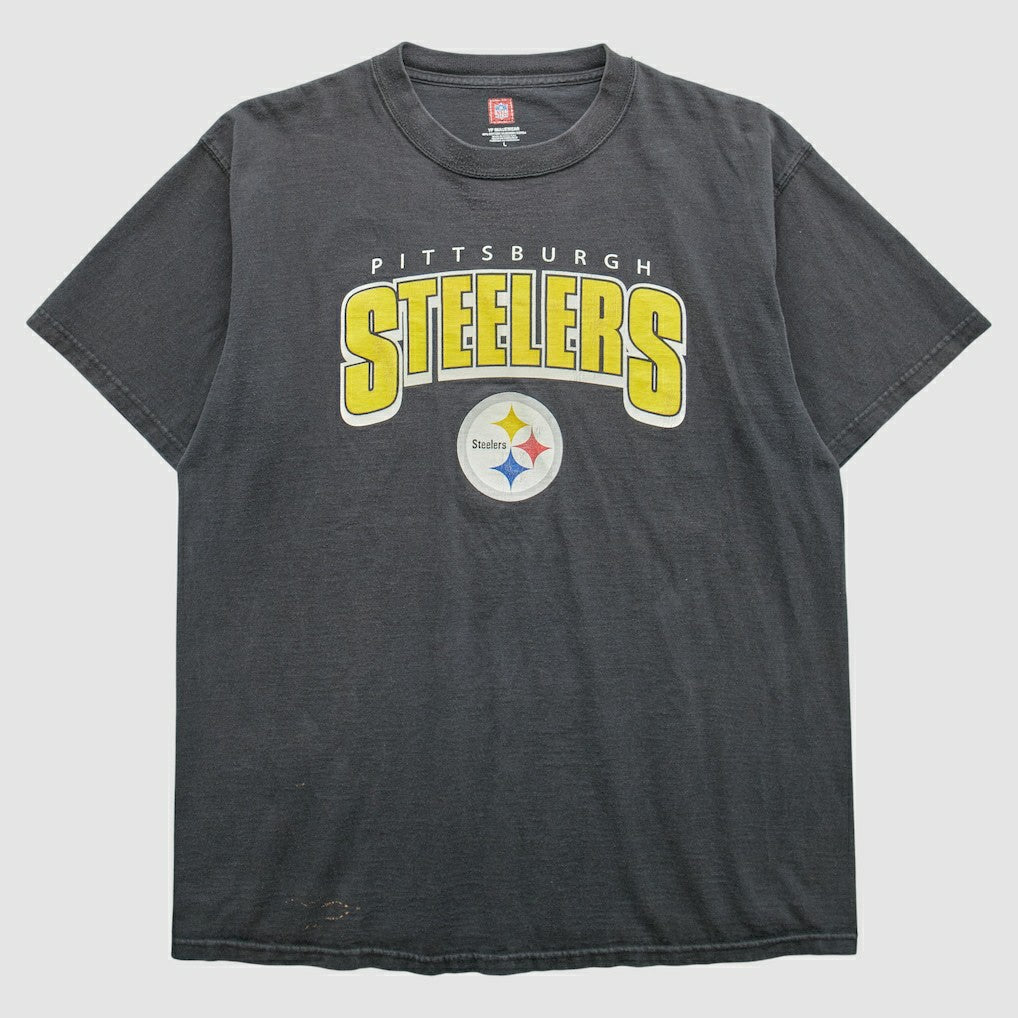 Pittsburgh Steelers 2000s T-Shirt Black Vintage | Fanatics