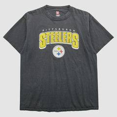 Pittsburgh Steelers 2000s T-Shirt Black Vintage | Fanatics