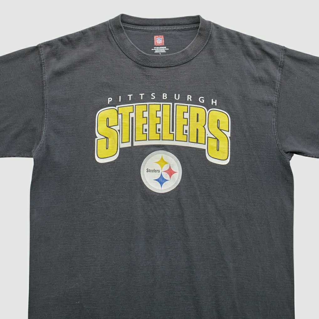Pittsburgh Steelers 2000s T-Shirt Black Vintage | Fanatics