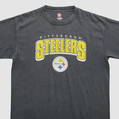 Pittsburgh Steelers 2000s T-Shirt Black Vintage | Fanatics