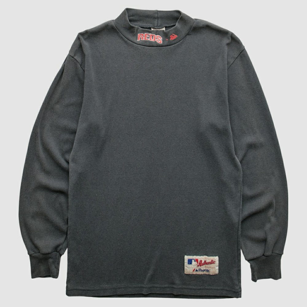 Cincinnati Reds Majestic 90s Pullover Sweatshirt - MLB