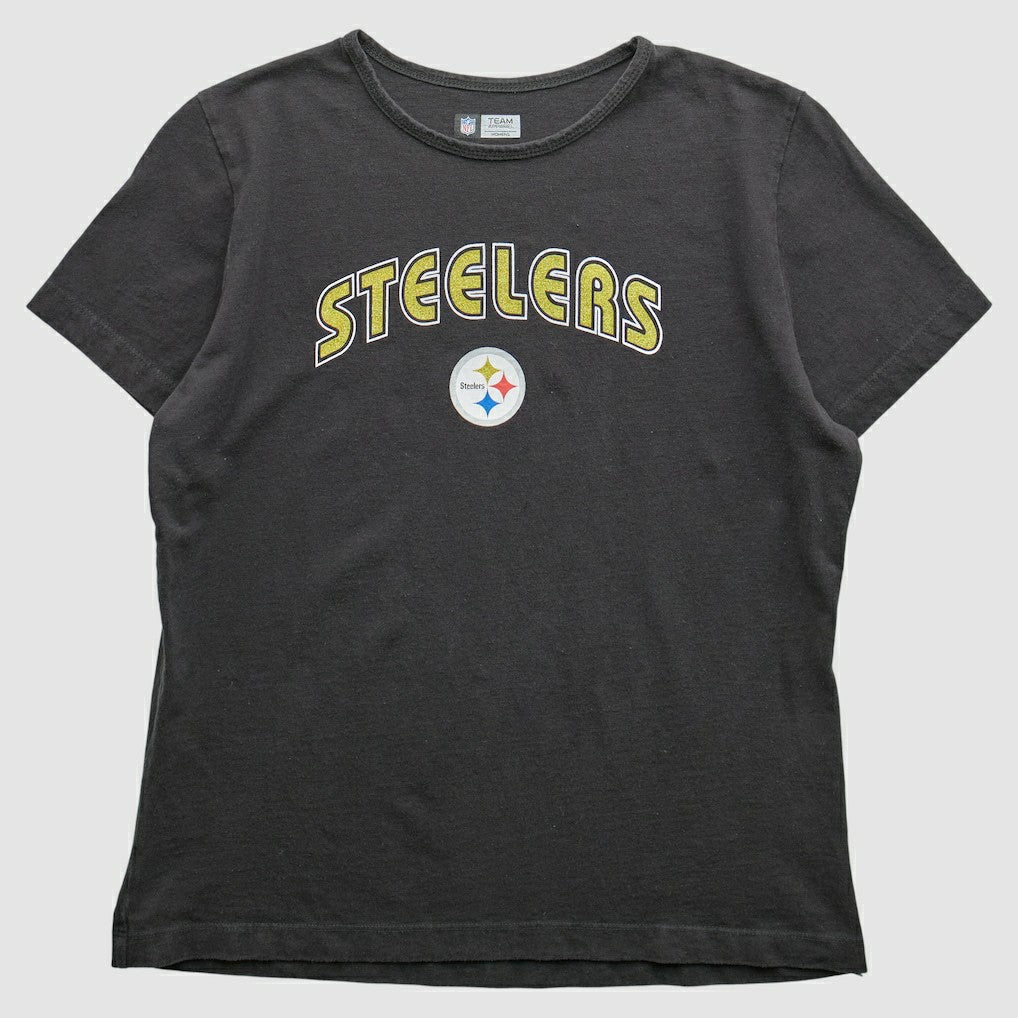 Pittsburgh Steelers NFL 2000s T-Shirt Black Vintage | Fanatics