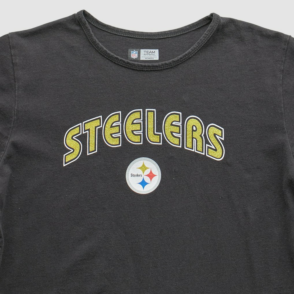 Pittsburgh Steelers NFL 2000s T-Shirt Black Vintage | Fanatics