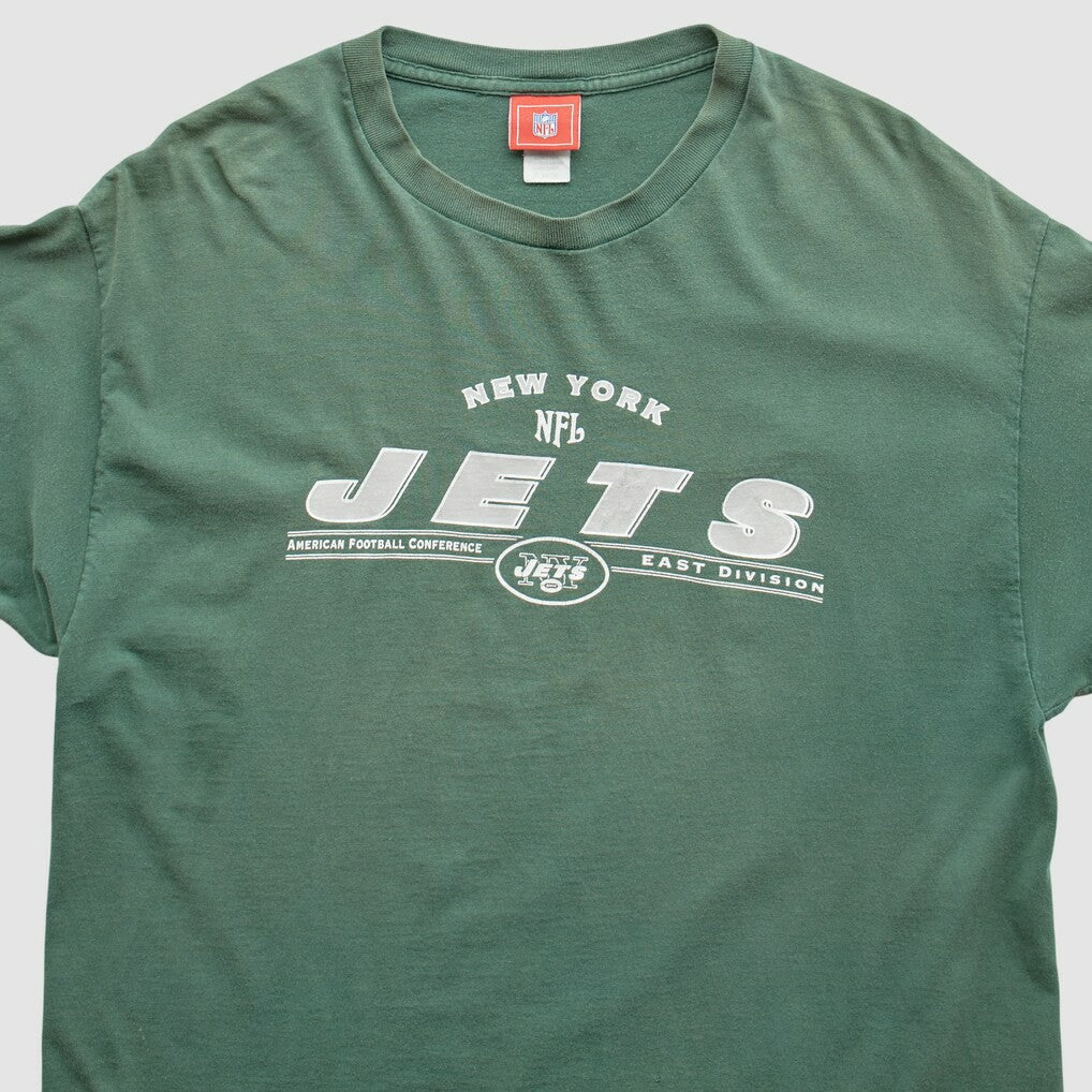 New York Jets NFL 2000s T-Shirt Green Vintage | Fanatics