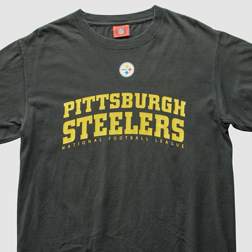 Pittsburgh Steelers NFL 2000s T-Shirt Black Vintage | Fanatics
