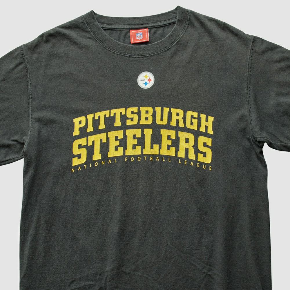 Pittsburgh Steelers NFL 2000s T-Shirt Black Vintage | Fanatics