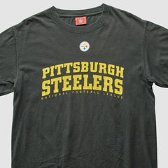 Pittsburgh Steelers NFL 2000s T-Shirt Black Vintage | Fanatics