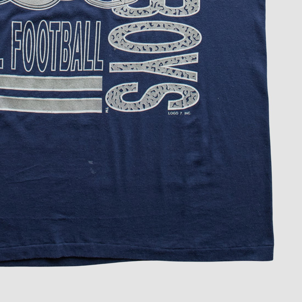 Dallas Cowboys Logo 7 1991 T-Shirt Navy Vintage | Fanatics